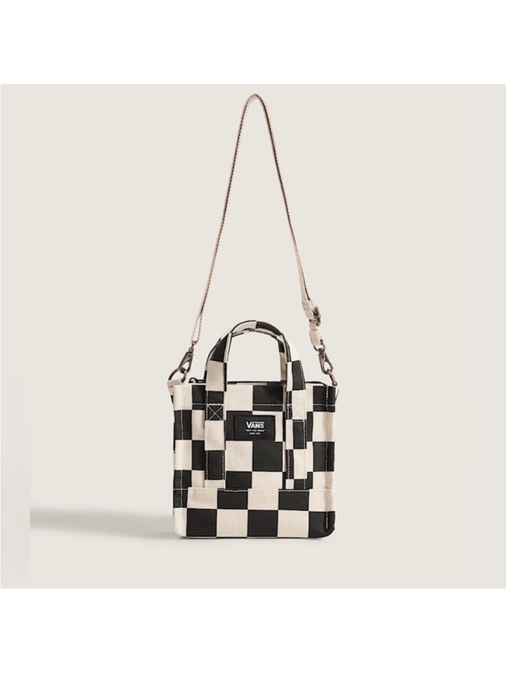 Vans Lil Pergs Checkerboard Tote Bag - Picture 2 of 11